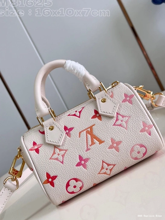 Aaa replica bags NANO VUITTON SPEEDY-16-10-7.5cm LOUIS 0805